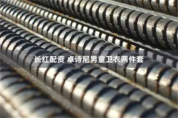 长红配资 卓诗尼男童卫衣两件套